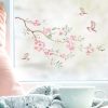 Auf dem Bild ist das Produkt: Fensterbild Frühling Kirschblütenzweig mit Vögeln bunt farbig wiederverwendbare Fensteraufkleber Kinderzimmer Baby Kind, Osterdeko zum Preis von €13.90 abgebildet.