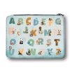 Auf dem Bild ist das Produkt: Gefüllte Federtasche Federmäppchen Alphabet und Tiere, Schulkind Schulanfang Schule, Einschulungsgeschenk zum Preis von €29.9 abgebildet.