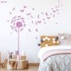 Wandtattoo Pusteblume Schmetterling Wandaufkleber Wohnzimmer Löwenzahn Dekoration Auf dem Bild ist das Produkt: Wandtattoo Pusteblume Schmetterling Wandaufkleber Wohnzimmer Löwenzahn Dekoration zum Preis von €19.9 abgebildet.