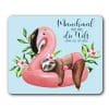 Mauspad Mousepad Faultier und Flamingo mit Spruch Home-Office-Dekor Büro Mitarbeitergeschenk Auf dem Bild ist das Produkt: Mauspad Mousepad Faultier und Flamingo mit Spruch Home-Office-Dekor Büro Mitarbeitergeschenk zum Preis von €14.9 abgebildet.
