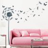 Wandtattoo Pusteblume Schmetterling Wandaufkleber Wohnzimmer Löwenzahn Dekoration Auf dem Bild ist das Produkt: Wandtattoo Pusteblume Schmetterling Wandaufkleber Wohnzimmer Löwenzahn Dekoration zum Preis von €19.9 abgebildet.