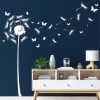 Wandtattoo Pusteblume Schmetterling Wandaufkleber Wohnzimmer Löwenzahn Dekoration Auf dem Bild ist das Produkt: Wandtattoo Pusteblume Schmetterling Wandaufkleber Wohnzimmer Löwenzahn Dekoration zum Preis von €19.9 abgebildet.