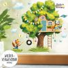 Fensterbild Frühling Ostern Baumhaus Eule Fuchs Schmetterlinge Fensterdeko Kinderzimmer Kind Auf dem Bild ist das Produkt: Fensterbild Frühling Ostern Baumhaus Eule Fuchs Schmetterlinge Fensterdeko Kinderzimmer Kind zum Preis von €14.9 abgebildet.