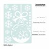 Fensterbild Weihnachten Winter Weihnachtskugeln Schneeflocken wiederverwendbar Fensterdeko Advent Auf dem Bild ist das Produkt: Fensterbild Weihnachten Winter Weihnachtskugeln Schneeflocken wiederverwendbar Fensterdeko Advent zum Preis von €19.9 abgebildet.