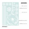 Fensterbild Weihnachten Winter Weihnachtskugeln Schneeflocken wiederverwendbar Fensterdeko Advent Auf dem Bild ist das Produkt: Fensterbild Weihnachten Winter Weihnachtskugeln Schneeflocken wiederverwendbar Fensterdeko Advent zum Preis von €19.9 abgebildet.