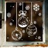 Fensterbild Weihnachten Winter Weihnachtskugeln Schneeflocken wiederverwendbar Fensterdeko Advent Auf dem Bild ist das Produkt: Fensterbild Weihnachten Winter Weihnachtskugeln Schneeflocken wiederverwendbar Fensterdeko Advent zum Preis von €19.9 abgebildet.