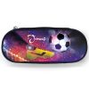 Auf dem Bild ist das Produkt: Personalisierte Federtasche Stiftebox Schlampermäppchen Fußball und Fußballschuh Wunschname Einschulung Schule zum Preis von €19.9 abgebildet.