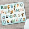 Mauspad Mousepad Büro Alphabet und Tiere, Geschenk Geburtstag, Einschulungsgeschenk Auf dem Bild ist das Produkt: Mauspad Mousepad Büro Alphabet und Tiere, Geschenk Geburtstag, Einschulungsgeschenk zum Preis von €14.9 abgebildet.