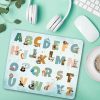 Mauspad Mousepad Büro Alphabet und Tiere, Geschenk Geburtstag, Einschulungsgeschenk Auf dem Bild ist das Produkt: Mauspad Mousepad Büro Alphabet und Tiere, Geschenk Geburtstag, Einschulungsgeschenk zum Preis von €14.9 abgebildet.