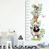 Wandtattoo Kinderzimmer bunte Messlatte Exotische Tiere Dschungel 40 – 180 cm Dekoration Babyzimmer Auf dem Bild ist das Produkt: Wandtattoo Kinderzimmer bunte Messlatte Exotische Tiere Dschungel 40 – 180 cm Dekoration Babyzimmer zum Preis von €32.9 abgebildet.