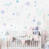 Auf dem Bild ist das Produkt: Wandtattoo Loft Wandsticker Kinderzimmer Mädchen Jungen 90 Kreise Aufkleber-Set Wand-Dekoration Pastellfarben zum Preis von €16.9 abgebildet.