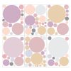 Auf dem Bild ist das Produkt: Wandtattoo Loft Wandsticker Kinderzimmer Mädchen Jungen 90 Kreise Aufkleber-Set Wand-Dekoration Pastellfarben zum Preis von €16.9 abgebildet.