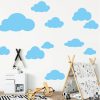 Auf dem Bild ist das Produkt: Wandtattoo Wolken Set XXL – Farbe weiß, Wandtattoo Kinderzimmer, Dekoration Babyzimmer zum Preis von €29.9 abgebildet.