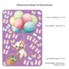 Auf dem Bild ist das Produkt: Fensterbild Frühling Ostern Maus Luftballons Schmetterlinge Fensterdeko Kinderzimmer Kind, Osterdeko Frühlingsdeko zum Preis von €13.90 abgebildet.