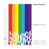 Auf dem Bild ist das Produkt: Wandtattoo Regenbogen Sticker Tropfen Deko Kinderzimmer Mädchen Junge bunt Pastellfarben Wandaufkleber zum Preis von €29.9 abgebildet.