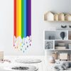 Auf dem Bild ist das Produkt: Wandtattoo Regenbogen Sticker Tropfen Deko Kinderzimmer Mädchen Junge bunt Pastellfarben Wandaufkleber zum Preis von €29.9 abgebildet.