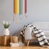 Auf dem Bild ist das Produkt: Wandtattoo Regenbogen Sticker Tropfen Deko Kinderzimmer Mädchen Junge bunt Pastellfarben Wandaufkleber zum Preis von €29.9 abgebildet.