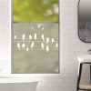Auf dem Bild ist das Produkt: Sichtschutzfolie Fenster Vögel Leitung Fensterfolie Fensterdeko Milchglasfolie zum Preis von €24.9 abgebildet.