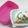 Brotdose Dinosaurier personalisiert mit Wunschnamen Schule Geschenk Einschulung, Geschenk Geburtstag, Einschulungsgeschenk Auf dem Bild ist das Produkt: Brotdose Dinosaurier personalisiert mit Wunschnamen Schule Geschenk Einschulung, Geschenk Geburtstag, Einschulungsgeschenk zum Preis von €19.9 abgebildet.