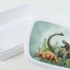 Brotdose Dinosaurier personalisiert mit Wunschnamen Schule Geschenk Einschulung, Geschenk Geburtstag, Einschulungsgeschenk Auf dem Bild ist das Produkt: Brotdose Dinosaurier personalisiert mit Wunschnamen Schule Geschenk Einschulung, Geschenk Geburtstag, Einschulungsgeschenk zum Preis von €19.9 abgebildet.