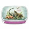 Brotdose Dinosaurier personalisiert mit Wunschnamen Schule Geschenk Einschulung, Geschenk Geburtstag, Einschulungsgeschenk Auf dem Bild ist das Produkt: Brotdose Dinosaurier personalisiert mit Wunschnamen Schule Geschenk Einschulung, Geschenk Geburtstag, Einschulungsgeschenk zum Preis von €19.9 abgebildet.