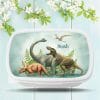 Brotdose Dinosaurier personalisiert mit Wunschnamen Schule Geschenk Einschulung, Geschenk Geburtstag, Einschulungsgeschenk Auf dem Bild ist das Produkt: Brotdose Dinosaurier personalisiert mit Wunschnamen Schule Geschenk Einschulung, Geschenk Geburtstag, Einschulungsgeschenk zum Preis von €19.9 abgebildet.