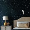 Auf dem Bild ist das Produkt: Fluoreszierende Leuchtaufkleber Elfe mit Sternen und Punkten, nachtleuchtende Wandaufkleber für das Kinderzimmer zum Preis von €14.9 abgebildet.