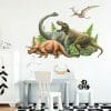 Auf dem Bild ist das Produkt: Wandtattoo Kinderzimmer Dinosaurier Landschaft Dekoration Babyzimmer zum Preis von €24.9 abgebildet.