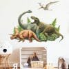 Auf dem Bild ist das Produkt: Wandtattoo Kinderzimmer Dinosaurier Landschaft Dekoration Babyzimmer zum Preis von €24.9 abgebildet.