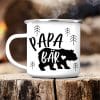 Emaille Campingbecher Papa Bär Vatertagsgeschenk Geschenk Vatertag 300 ml Kaffeetasse Becher Auf dem Bild ist das Produkt: Emaille Campingbecher Papa Bär Vatertagsgeschenk Geschenk Vatertag 300 ml Kaffeetasse Becher zum Preis von €18.9 abgebildet.