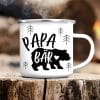 Emaille Campingbecher Papa Bär Vatertagsgeschenk Geschenk Vatertag 300 ml Kaffeetasse Becher Auf dem Bild ist das Produkt: Emaille Campingbecher Papa Bär Vatertagsgeschenk Geschenk Vatertag 300 ml Kaffeetasse Becher zum Preis von €18.9 abgebildet.