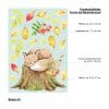 Fensterbild Herbst Fuchs auf Baumstumpf mit Blättern herbstlicher Fensteraufkleber Fensterdeko Kinderzimmer Auf dem Bild ist das Produkt: Fensterbild Herbst Fuchs auf Baumstumpf mit Blättern herbstlicher Fensteraufkleber Fensterdeko Kinderzimmer zum Preis von €13.90 abgebildet.