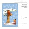 Fensterbild Weihnachten Winter Eichhörnchen Fuchs Baum Schneeflocken Fensterdeko wiederverwendbar Auf dem Bild ist das Produkt: Fensterbild Weihnachten Winter Eichhörnchen Fuchs Baum Schneeflocken Fensterdeko wiederverwendbar zum Preis von €13.90 abgebildet.