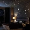 Auf dem Bild ist das Produkt: Leuchtaufkleber Sterne fluoreszierend 150 Stück Sternenhimmel leuchtend Leuchtsticker Deko Kinderzimmer zum Preis von €25.9 abgebildet.