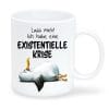 Tasse bedruckt Möwe Lass mich. Ich habe eine existenzielle Krise Becher lustiger Spruch maritim Auf dem Bild ist das Produkt: Tasse bedruckt Möwe Lass mich. Ich habe eine existenzielle Krise Becher lustiger Spruch maritim zum Preis von €16.9 abgebildet.