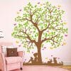 Wandtattoo Kinderzimmer Baum mit Mädchen und Hase vierfarbig Auf dem Bild ist das Produkt: Wandtattoo Kinderzimmer Baum mit Mädchen und Hase vierfarbig zum Preis von €51.9 abgebildet.