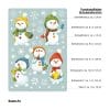 Wiederverwendbare Fensterbilder Winter 5 Schneemänner und Schneeflocken Fensteraufkleber Auf dem Bild ist das Produkt: Wiederverwendbare Fensterbilder Winter 5 Schneemänner und Schneeflocken Fensteraufkleber zum Preis von €13.90 abgebildet.