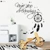 Wandtattoo Never Stop Dreaming mit Traumfänger, Sterne und Federn Wandbild Wanddeko Auf dem Bild ist das Produkt: Wandtattoo Never Stop Dreaming mit Traumfänger, Sterne und Federn Wandbild Wanddeko zum Preis von €19.9 abgebildet.