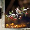 Fensterbild Winter Vogel Stieglitz Wiederverwendbar Wintermotiv Weihnachtsdekoration Fensteraufkleber Auf dem Bild ist das Produkt: Fensterbild Winter Vogel Stieglitz Wiederverwendbar Wintermotiv Weihnachtsdekoration Fensteraufkleber zum Preis von €13.90 abgebildet.