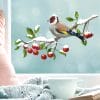 Fensterbild Winter Vogel Stieglitz Wiederverwendbar Wintermotiv Weihnachtsdekoration Fensteraufkleber Auf dem Bild ist das Produkt: Fensterbild Winter Vogel Stieglitz Wiederverwendbar Wintermotiv Weihnachtsdekoration Fensteraufkleber zum Preis von €13.90 abgebildet.