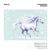 Fensterbild Pferd Winter Galopp Schneeflocken wiederverwendbare Fensteraufkleber Kinderzimmer Mädchen Kind Auf dem Bild ist das Produkt: Fensterbild Pferd Winter Galopp Schneeflocken wiederverwendbare Fensteraufkleber Kinderzimmer Mädchen Kind zum Preis von €13.90 abgebildet.