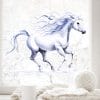 Fensterbild Pferd Winter Galopp Schneeflocken wiederverwendbare Fensteraufkleber Kinderzimmer Mädchen Kind Auf dem Bild ist das Produkt: Fensterbild Pferd Winter Galopp Schneeflocken wiederverwendbare Fensteraufkleber Kinderzimmer Mädchen Kind zum Preis von €13.90 abgebildet.