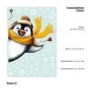 Fensterbild Pinguin hineinschauend Winter Fenster mit Schneeflocken Adventsdeko wiederverwendbar Auf dem Bild ist das Produkt: Fensterbild Pinguin hineinschauend Winter Fenster mit Schneeflocken Adventsdeko wiederverwendbar zum Preis von €13.90 abgebildet.