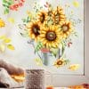 Fensterbild Sonnenblumen Gießkanne Herbst wiederverwendbare Fensteraufkleber Auf dem Bild ist das Produkt: Fensterbild Sonnenblumen Gießkanne Herbst wiederverwendbare Fensteraufkleber zum Preis von €13.90 abgebildet.