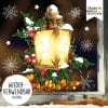 Fensterbild Weihnachten Winter Laterne Tannenzweige Schneeflocken Fensteraufkleber Auf dem Bild ist das Produkt: Fensterbild Weihnachten Winter Laterne Tannenzweige Schneeflocken Fensteraufkleber zum Preis von €13.90 abgebildet.