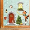 Fensterbild Weihnachten Winter Weihnachtstür Fuchs Leiter Weihnachtsdeko wiederverwendbar Schneeflocken Kinderzimmer Fenster Auf dem Bild ist das Produkt: Fensterbild Weihnachten Winter Weihnachtstür Fuchs Leiter Weihnachtsdeko wiederverwendbar Schneeflocken Kinderzimmer Fenster zum Preis von €13.90 abgebildet.