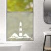 Auf dem Bild ist das Produkt: Sichtschutzfolie Leuchtturm Westerhever Leuchtturm Nordsee Westerheversand Fensterfolie Fensterdeko Milchglasfolie wiederverwendbar zum Preis von €24.9 abgebildet.
