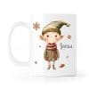 Weihnachtstasse Elfen mit einem Spielzeugauto Geschenk Glocke Lebkuchen Schneeflocken und Wunschnamen, personalisiertes Geschenk Tasse Becher Keramik Auf dem Bild ist das Produkt: Weihnachtstasse Elfen mit einem Spielzeugauto Geschenk Glocke Lebkuchen Schneeflocken und Wunschnamen, personalisiertes Geschenk Tasse Becher Keramik zum Preis von €17.90 abgebildet.