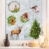 Wiederverwendbar Fensterbild Weihnachtsset Hirsch Tannenbaum Eichhörnchen Vogel Fuchs Vogelhaus Auf dem Bild ist das Produkt: Wiederverwendbar Fensterbild Weihnachtsset Hirsch Tannenbaum Eichhörnchen Vogel Fuchs Vogelhaus zum Preis von €17.90 abgebildet.