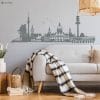 Auf dem Bild ist das Produkt: Wandtattoo Wandbild Hannover Skyline Niedersachsen, Heimat zum Preis von €27.9 abgebildet.